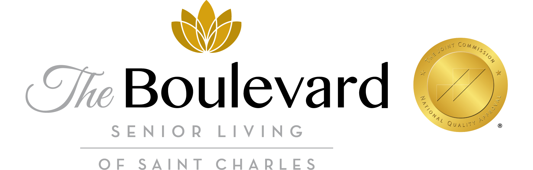 The Boulevard of Saint Charles Senior Living - Joint Commission Award Badge